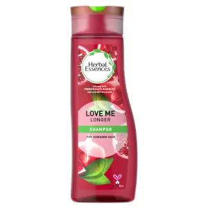 Herbal Essences Love Me Longer Shampoo Infused with Pomegranate Essences and Red Berries Scent for Damaged Hair 400ml